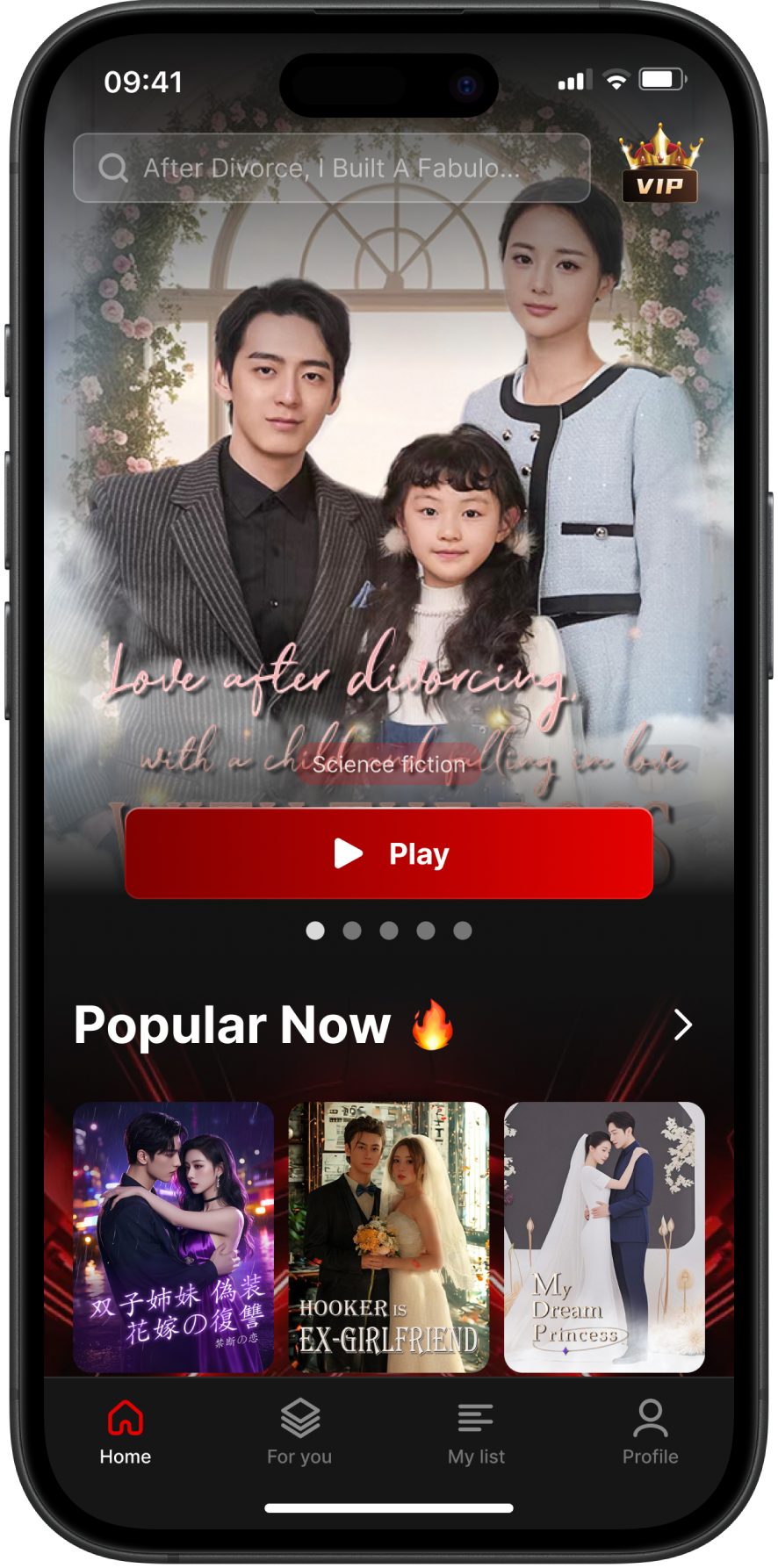 SparkReel App Mockup